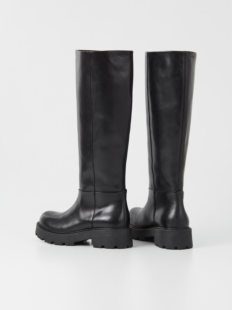 Vagabond Cosmo 2.0 Tall Boots Black Leather