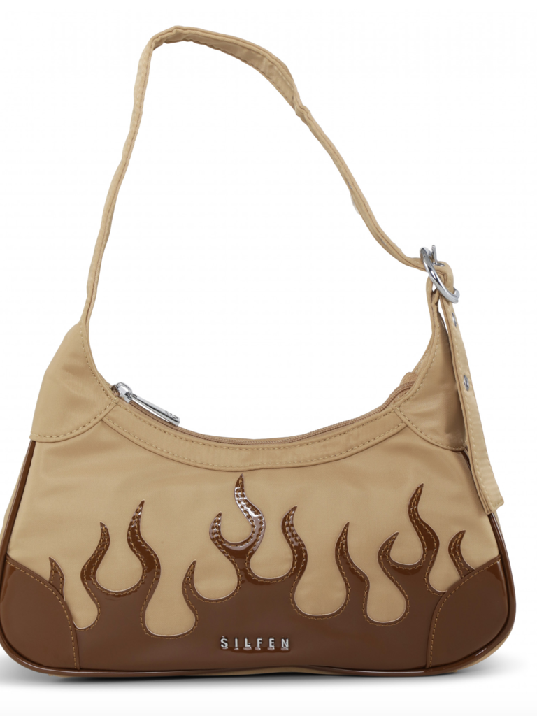 Silfen Silfen Shoulder Bag - Mocca Flame (THORA)