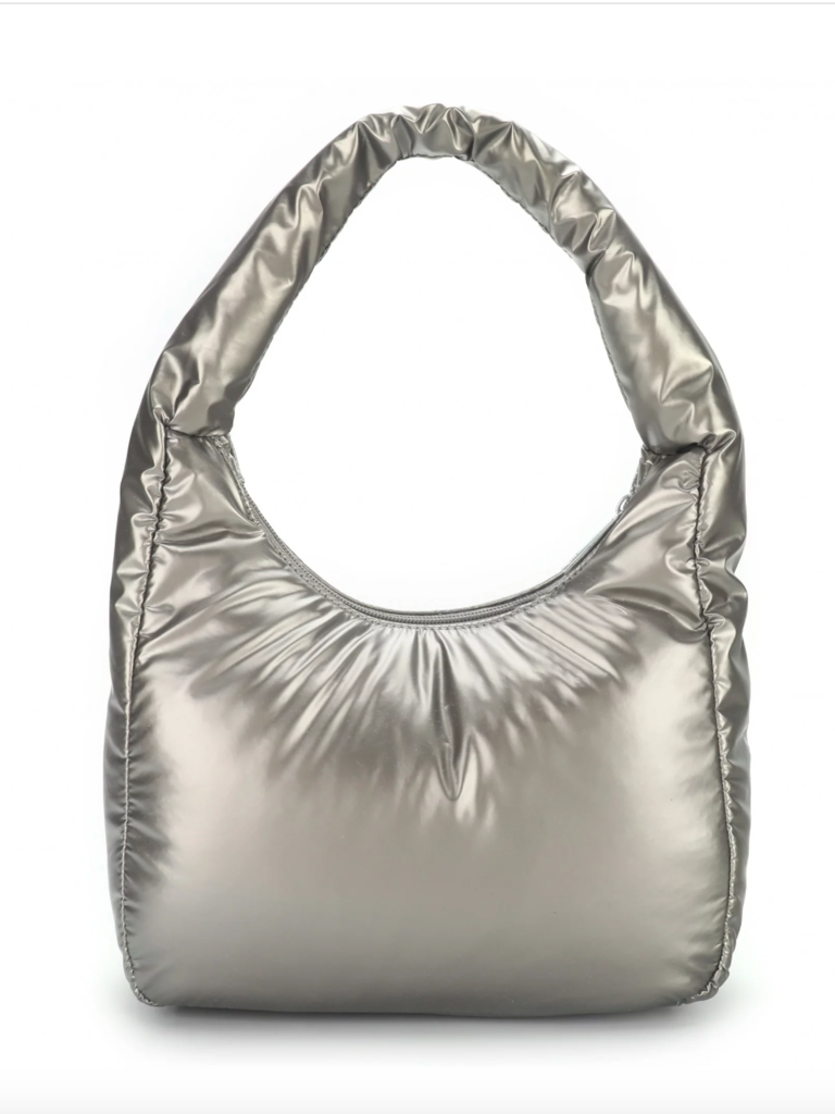 Silfen Silfen Shoulder Bag – Silver Crome (SOFIA)