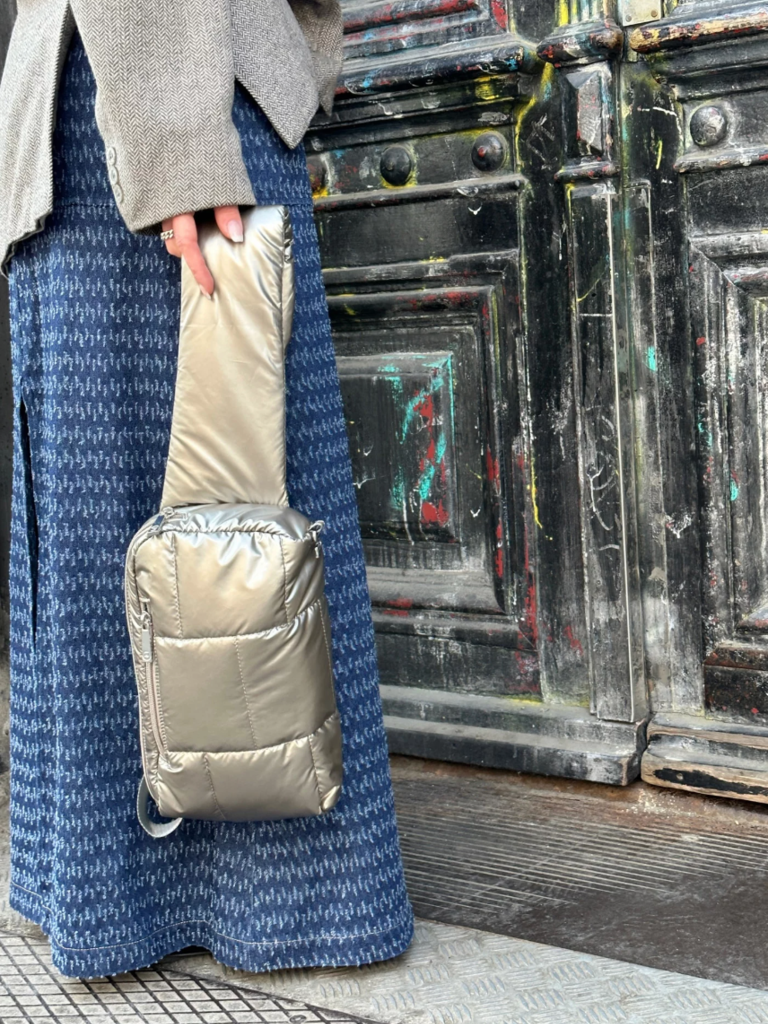 Silfen Silfen Backpack – Silver Crome (ALBERTE)