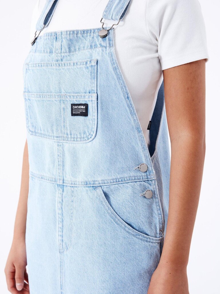 Dr. Denim Connie Dungaree Dresss Pebble Superlight Retro