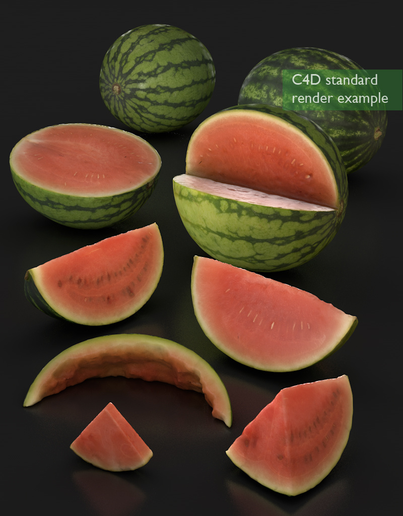 3D model Watermelon