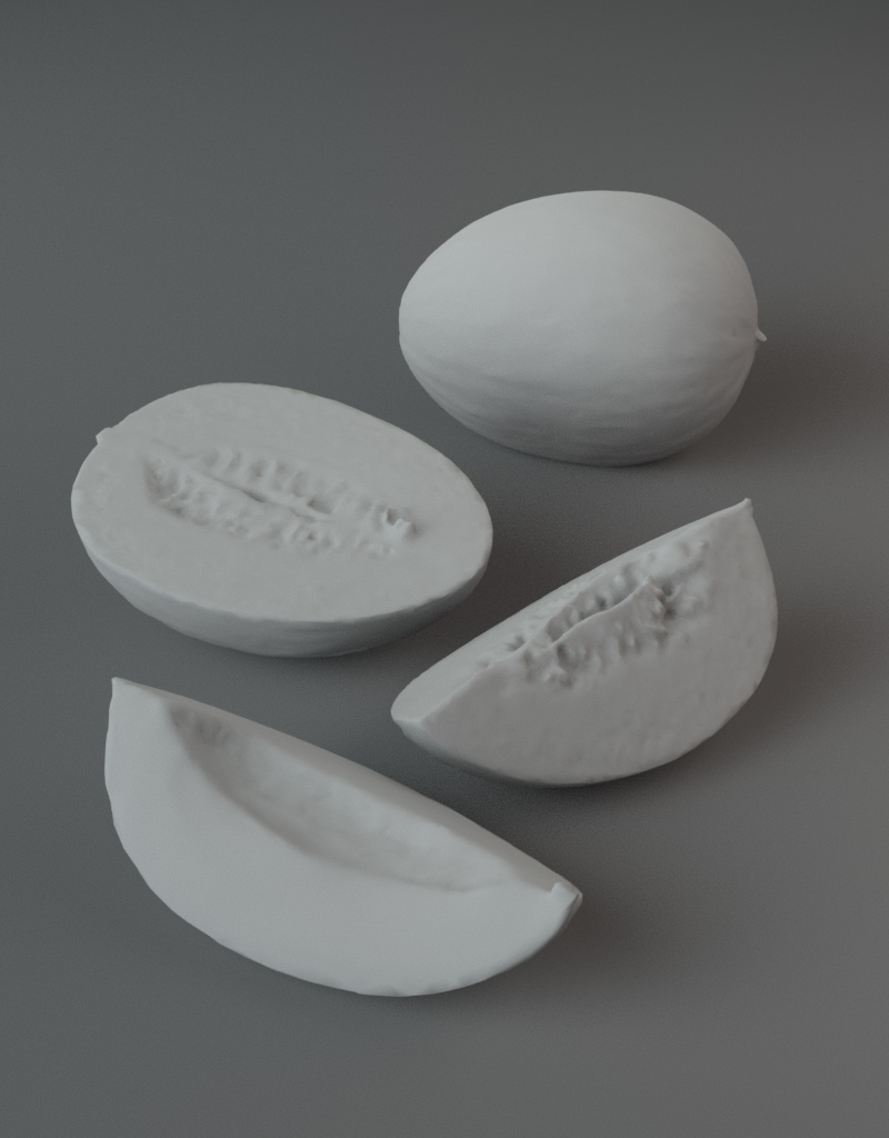 3D model Melon Piel de Sapo