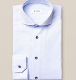 Eton dress-shirt l. blauw slimfit
