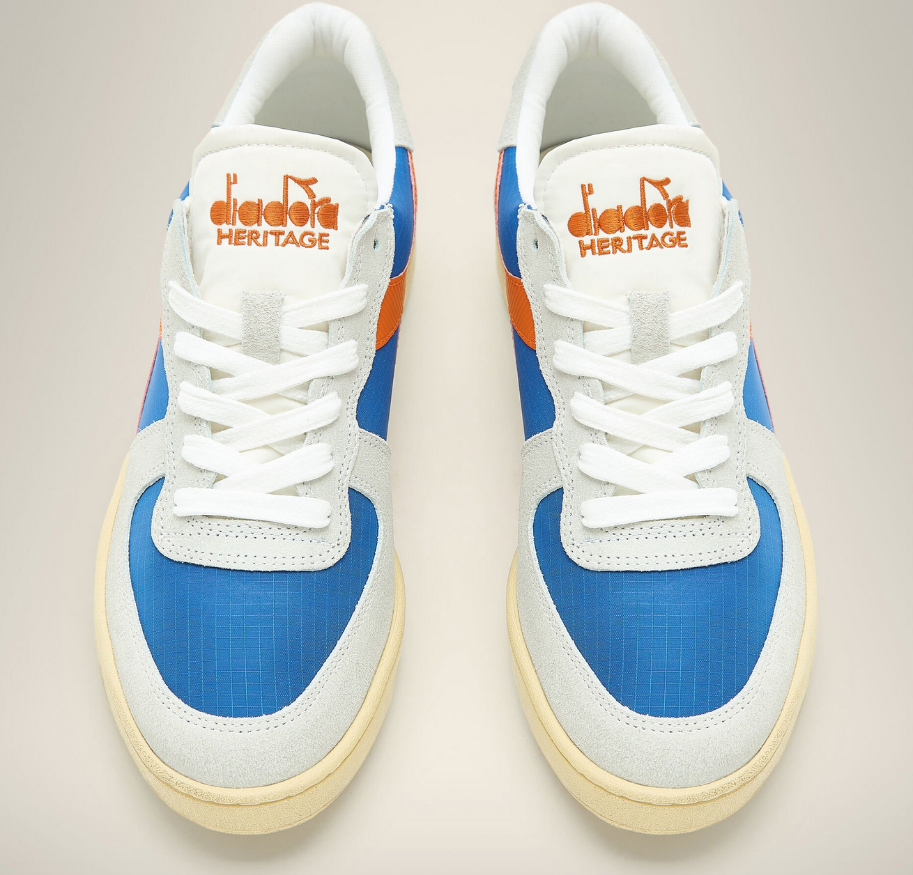 The Orange Roermond Heritage Diadora basket low wit / blauw / oranje - The  Orange