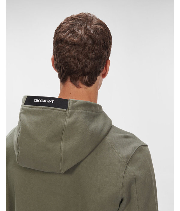 CP Company fleece hoodie groen