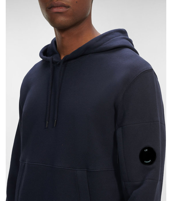 CP Company fleece hoodie d.blauw
