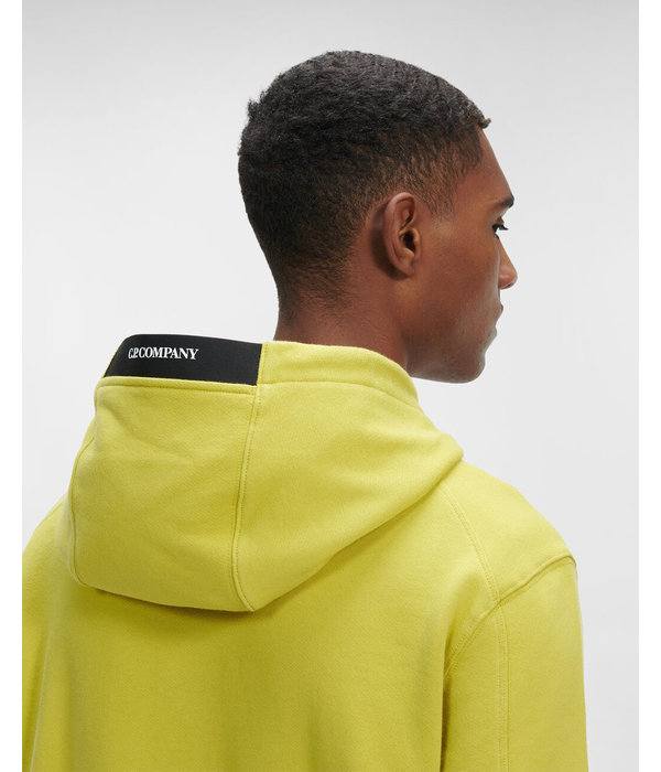 CP Company fleece hoodie geel