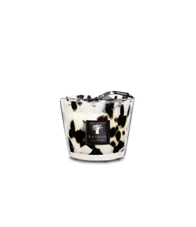 Baobab candles black pearls 10cm