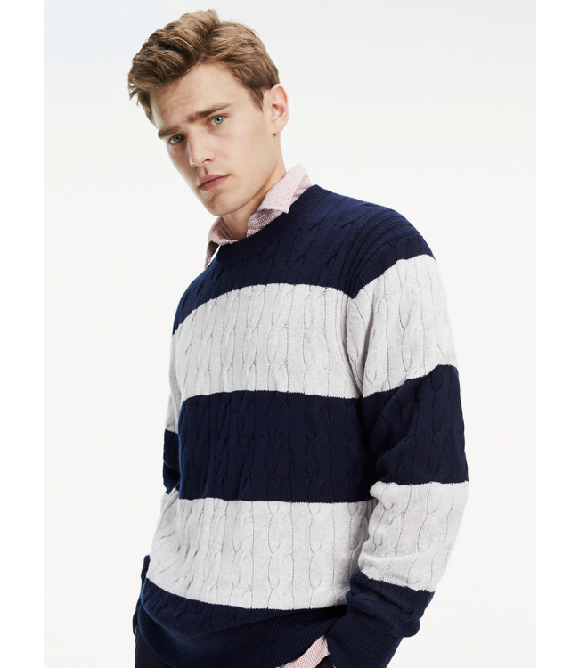 kabel trui, div. kleuren