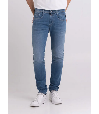 Replay hyperflex anbass jeans m. blauw