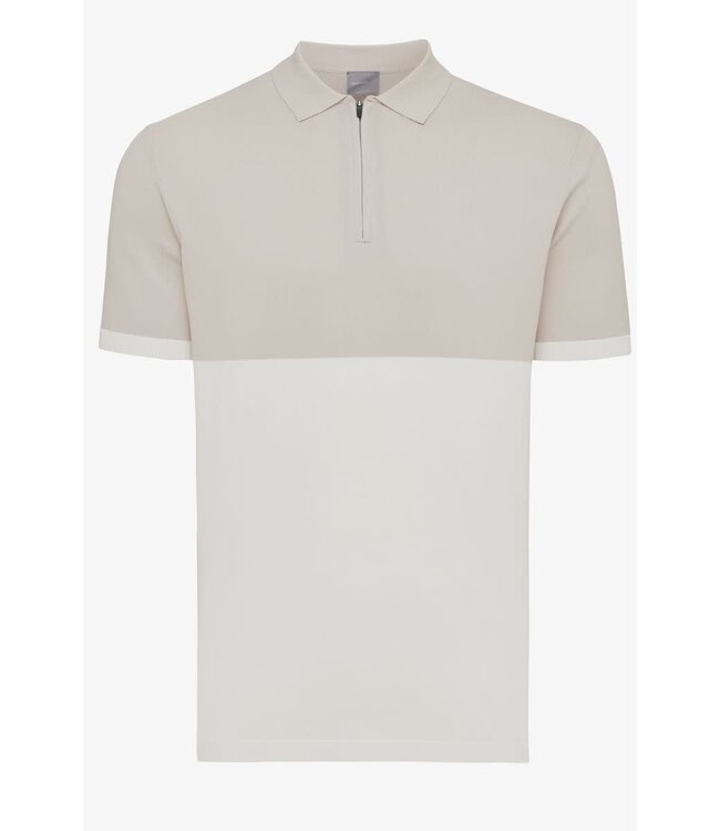 Gentiluomo cool dry polo-shirt beige / off white