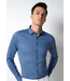 Desoto jersey shirt kobalt blauw