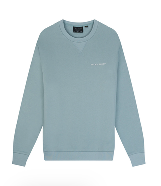 Lyle & Scott sweater over-sized slate blue / l. blauw