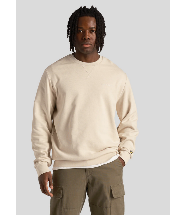 Lyle & Scott sweater over-sized cove / beige