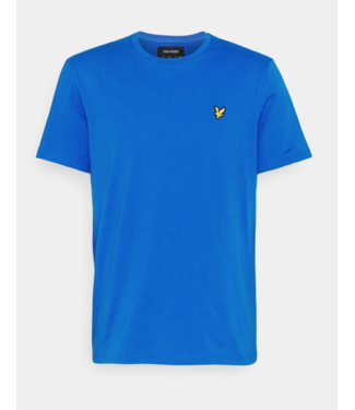 Lyle & Scott t-shirt bright blue / kobalt blauw