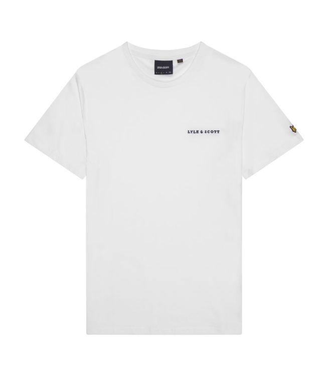 Lyle & Scott t-shirt over-sized wit