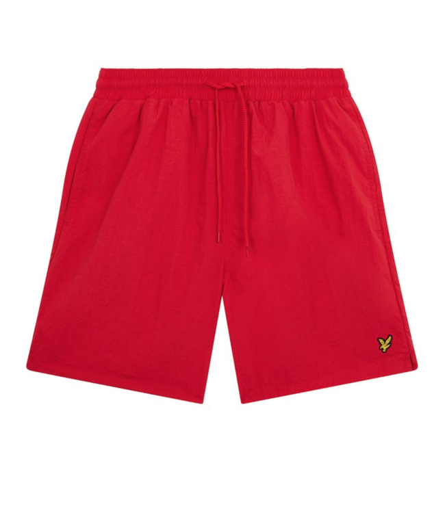 Lyle & Scott zwemshort rood