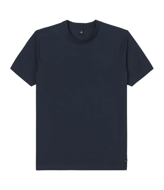 Wahts stretch berkley t-shirt d. blauw