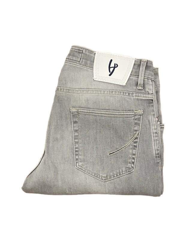 Handpicked jeans orvieto-c-07729-w2-002 l. grijs