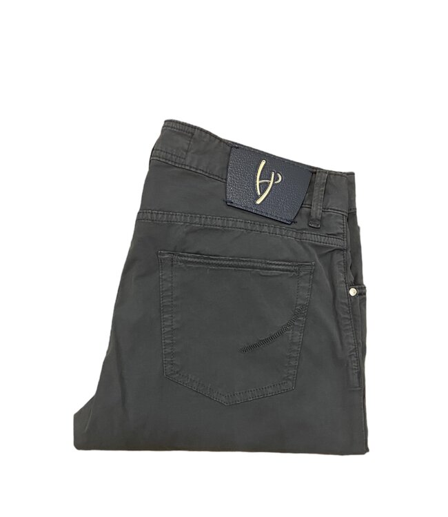 Handpicked jeans katoen orvieto-c-06510-s-866 d. blauw