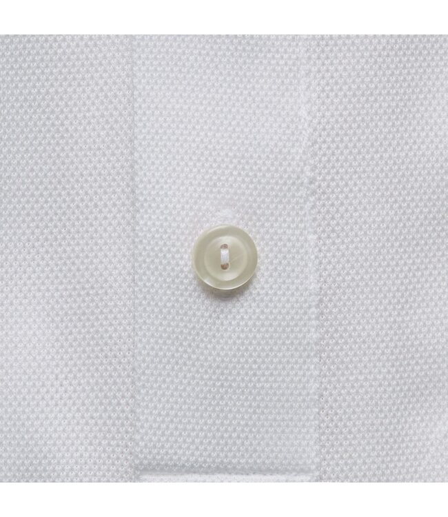 tricot polo-shirt wit slimfit