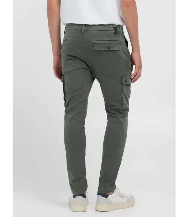 Replay chino cargo jaan groen