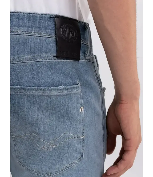 Replay jeans anbass l. blauw