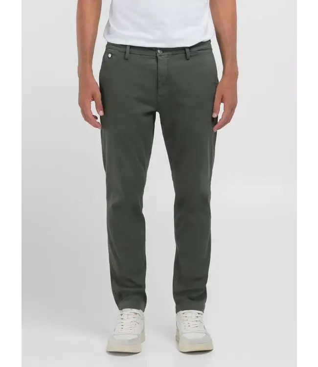 Replay hyperflex chino benni groen