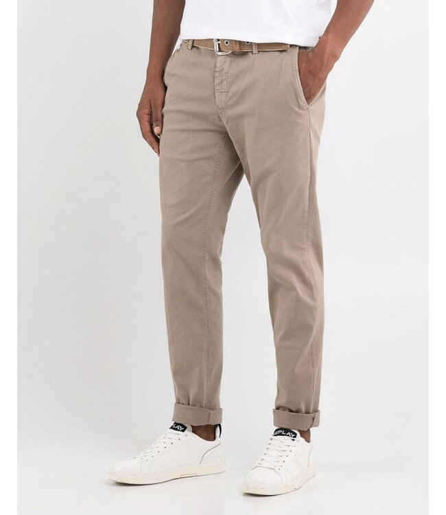 Replay hyperflex chino benni beige