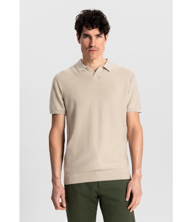 Dstrezzed mercury short polo beige