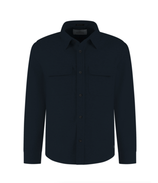Dstrezzed over-shirt ulrik d. blauw