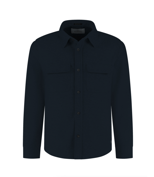 Dstrezzed over-shirt ulrik d. blauw
