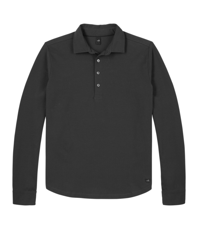 Wahts edwards lyocell merino polo d. bruin