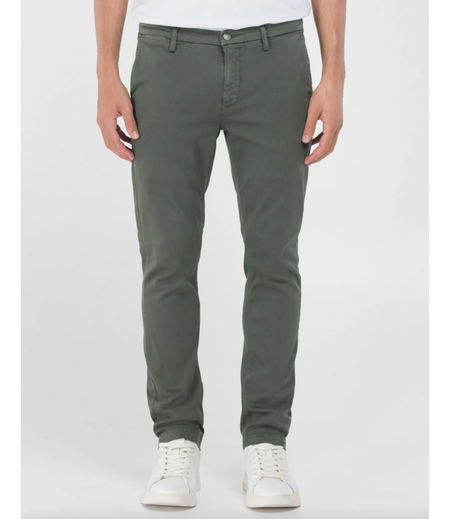 Replay regular chino benni groen