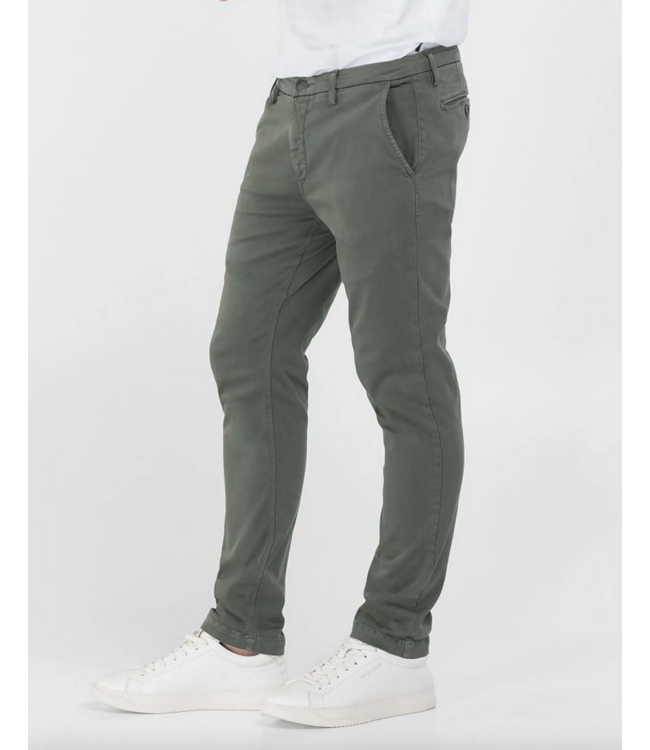 Replay regular chino benni groen