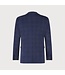 Blue Industry colbert ruit blauw m9