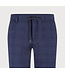Blue Industry chino blauw ruit m9