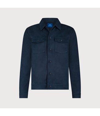 Blue Industry suede  look jack blauw m42