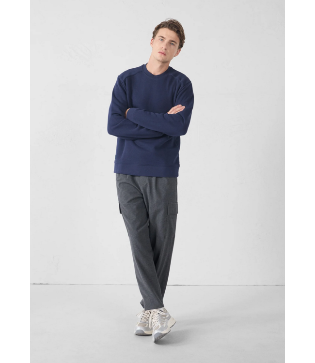 sweater robin d. blauw