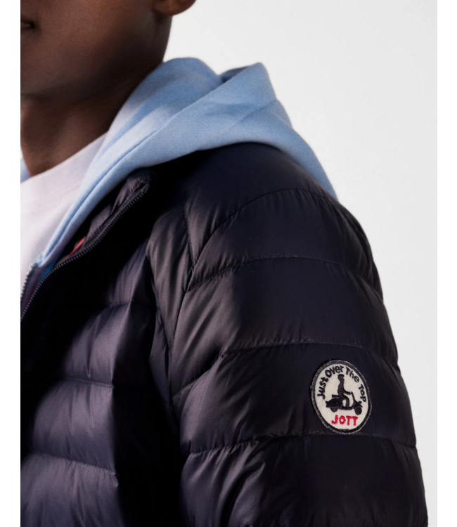 Jott dons jack mat d. blauw