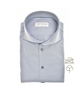 John Miller dress-shirt tf  ruit grijs