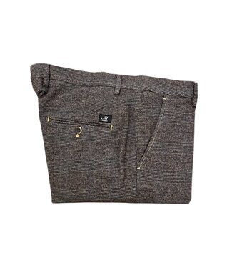 Mason's ruiten chino bruin