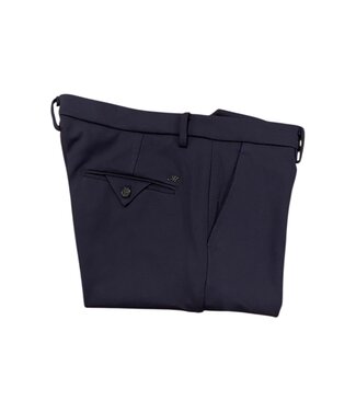 Mason's travel stretch chino d. blauw
