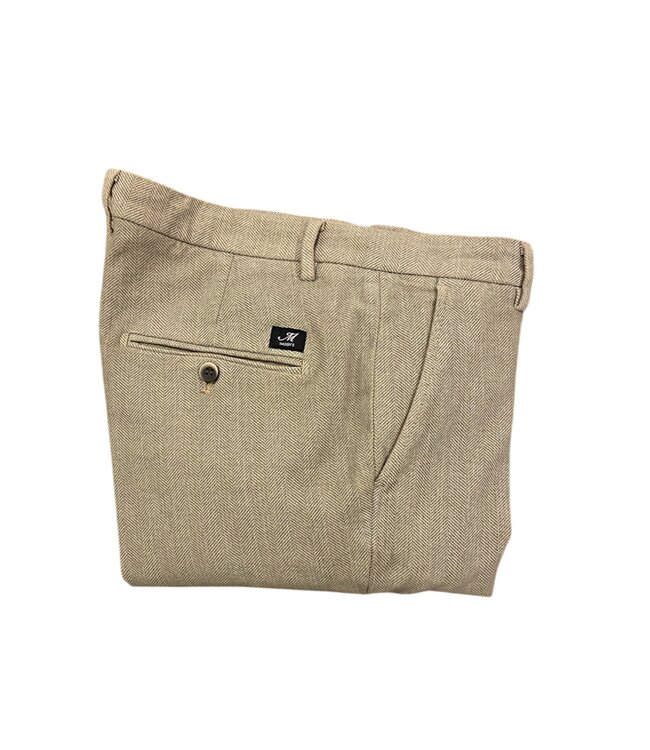 Mason's visgraat chino beige 9pn2r4973 cbe23s3