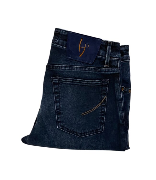 Handpicked 7  jeans ravello d. blauw  -c--03399-w2-002