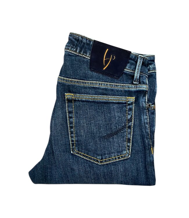 Handpicked jeans ravello d. blauw  -c-03444-w2-002