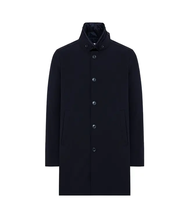Duno coat paddadium d. blauw
