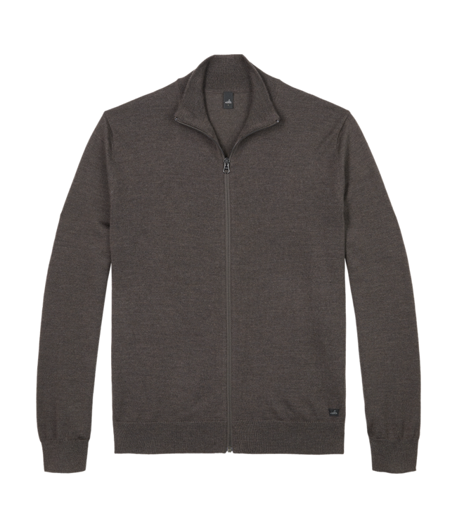 Wahts pratt merino vest d. bruin k.676.emfp.0225