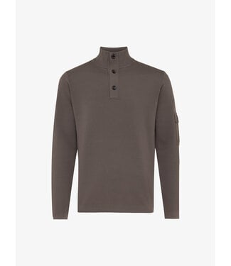 Gentiluomo trui turtle knopen bruin
